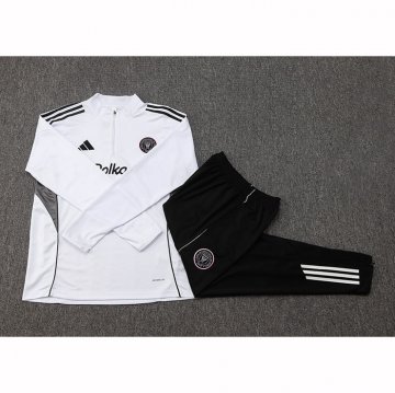 Chandal de Sudadera del Inter Miami 25-26 Blanco