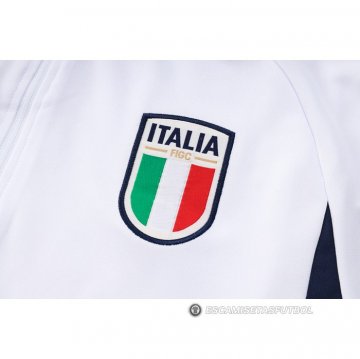 Chandal de Sudadera del Italia 23-24 Blanco