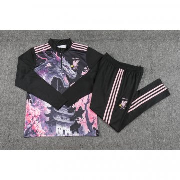 Chandal de Sudadera del Japon Dragon 24-25 Negro y Rosa