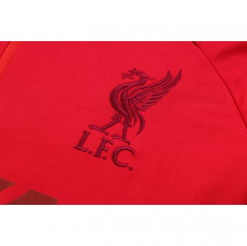 Chandal de Sudadera del Liverpool Nino 22-23 Rojo