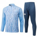 Chandal de Sudadera del Manchester City Nino 24-25 Azul