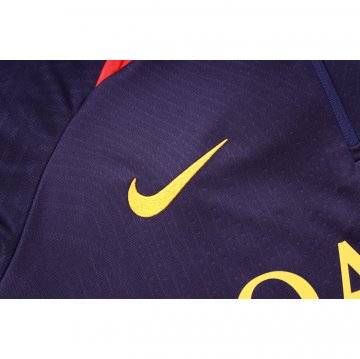 Chandal de Sudadera del Paris Saint-Germain 2023-24 Purpura