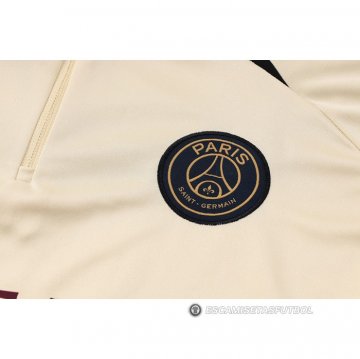 Chandal de Sudadera del Paris Saint-Germain 23-24 Amarillo