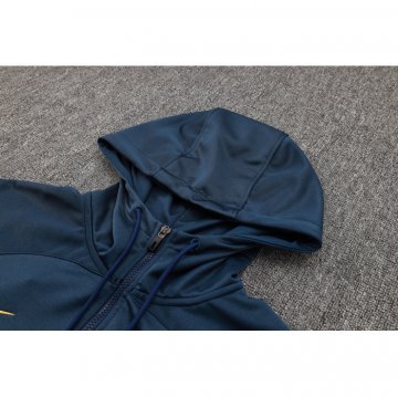 Chandal de Sudadera del Paris Saint-Germain 23-24 Azul Oscuro