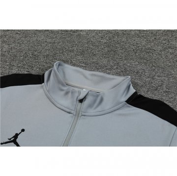 Chandal de Sudadera del Paris Saint-Germain Jordan Nino 23-24 Gris