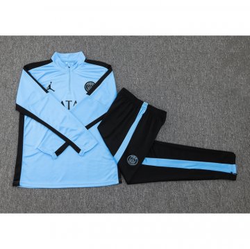 Chandal de Sudadera del Paris Saint-Germain Nino 23-24 Azul Claro