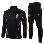 Chandal de Sudadera del Portugal Nino 26-27 Negro