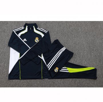 Chandal de Sudadera del Real Madrid 25-26 Negro Blanco