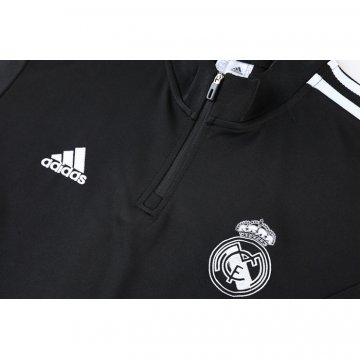 Chandal de Sudadera del Real Madrid Nino 22-23 Negro