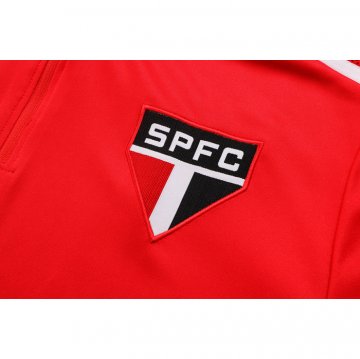 Chandal de Sudadera del Sao Paulo 22-23 Rojo