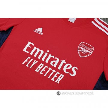 Chandal del Arsenal Manga Corta 22-23 Rojo - Pantalon Corto