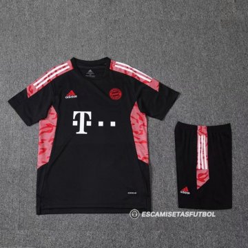 Chandal del Bayern Munich Manga Corta 2022-23 Negro - Pantalon Corto