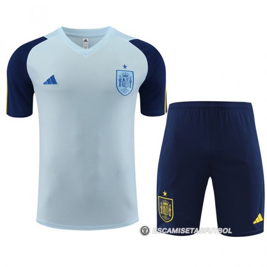 Chandal del Espana Manga Corta 2023-24 Azul - Pantalon Corto - Haga un click en la imagen para cerrar