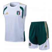 Chandal del Italia Sin Mangas 25-26 Blanco