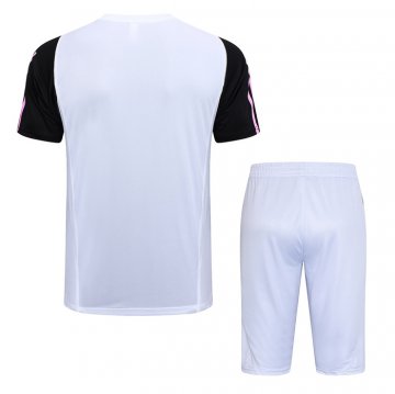 Chandal del Juventus Manga Corta 23-24 Blanco - Pantalon Corto
