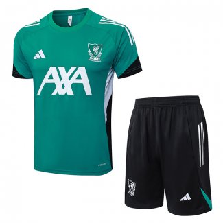Chandal del Liverpool Manga Corta 25-26 Verde - Pantalon Corto