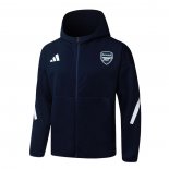 Chaqueta con Capucha del Arsenal 25-26 Negro