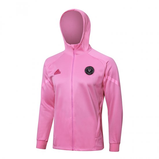 Chaqueta con Capucha del Inter Miami 24-25 Rosa - Haga un click en la imagen para cerrar
