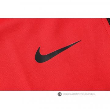 Chaqueta con Capucha del Portugal 22-23 Rojo