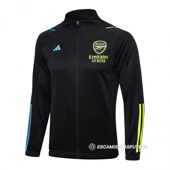 Chaqueta del Arsenal 23-24 Negro - Haga un click en la imagen para cerrar