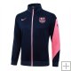 Chaqueta del Barcelona 25-26 Azul Rosa