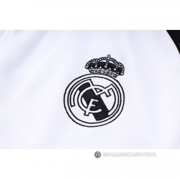 Chaqueta del Real Madrid 23-24 Blanco y Negro