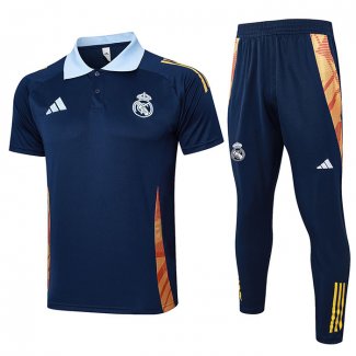 Conjunto Polo del Real Madrid 2024-25 Azul
