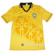 Tailandia Camiseta del Brasil Commemorative Amarillo