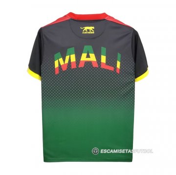 Tailandia Camiseta Mali 2022 Negro y Verde