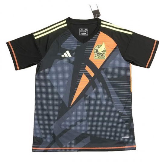 Tailandia Camiseta Mexico Portero 2024 Negro - Haga un click en la imagen para cerrar