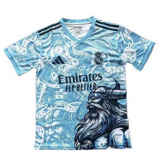Tailandia Camiseta Real Madrid Dragon 25-26 Azul - Haga un click en la imagen para cerrar