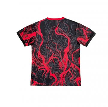 Tailandia Camiseta Real Madrid Dragon 25-26 Rojo Negro