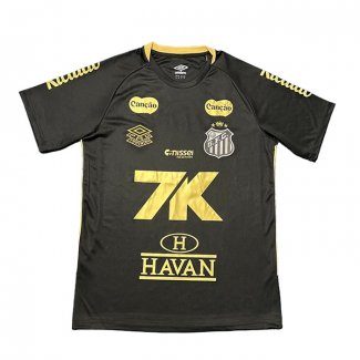 Tailandia Camiseta Santos Special 2025 Negro Oro